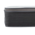 12 In. Pocket Spring Hybrid Bed In A Box Mattress, Queen, Plush Gel Memory Foam Mattress, White Gray Grey White Bedroom Modern Memory Foam Polyester Queen