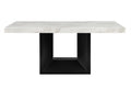 Sheena Dining Table Black Rubber Wood