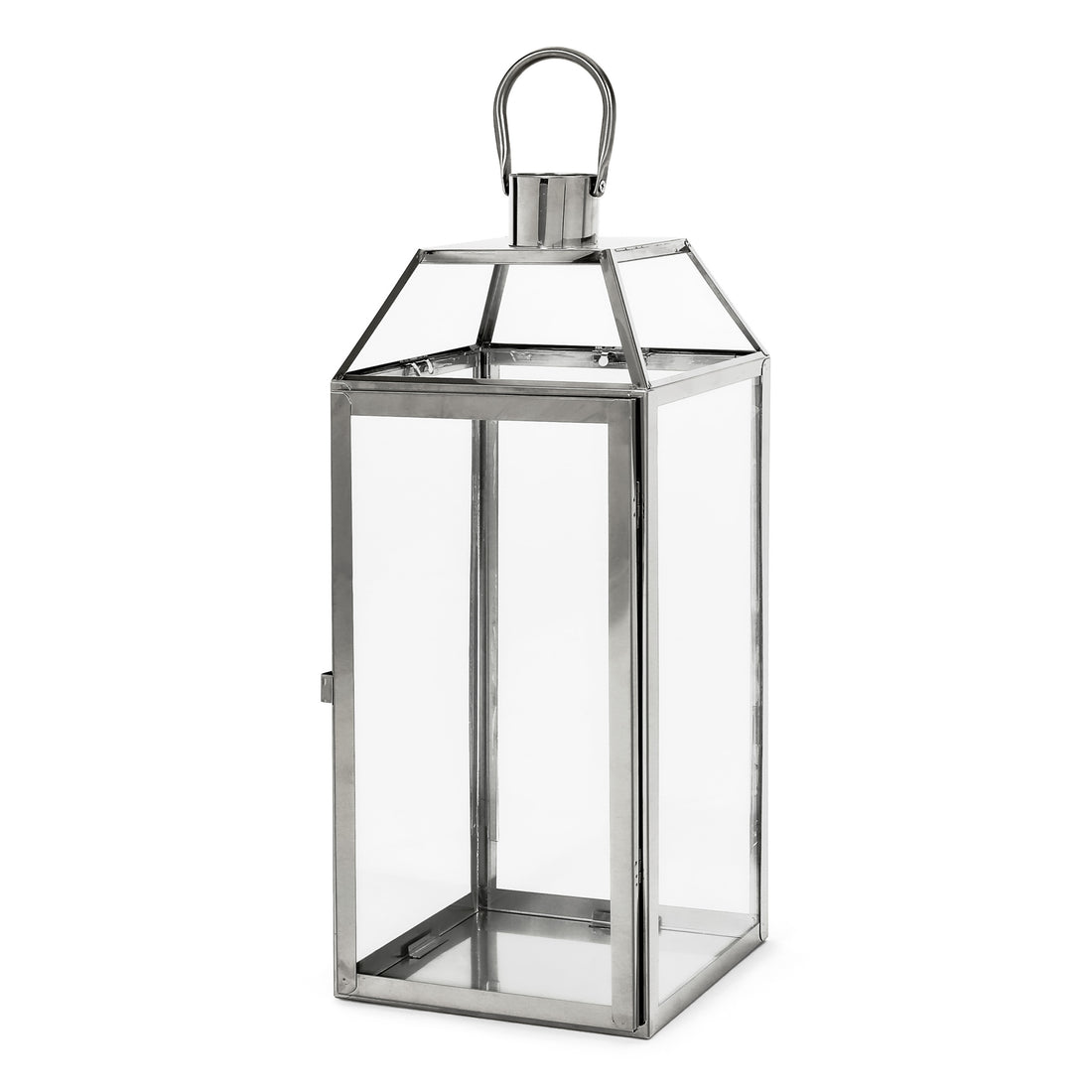 Harris 18"H Stainless Steel Lantern Silver Stainless Steel