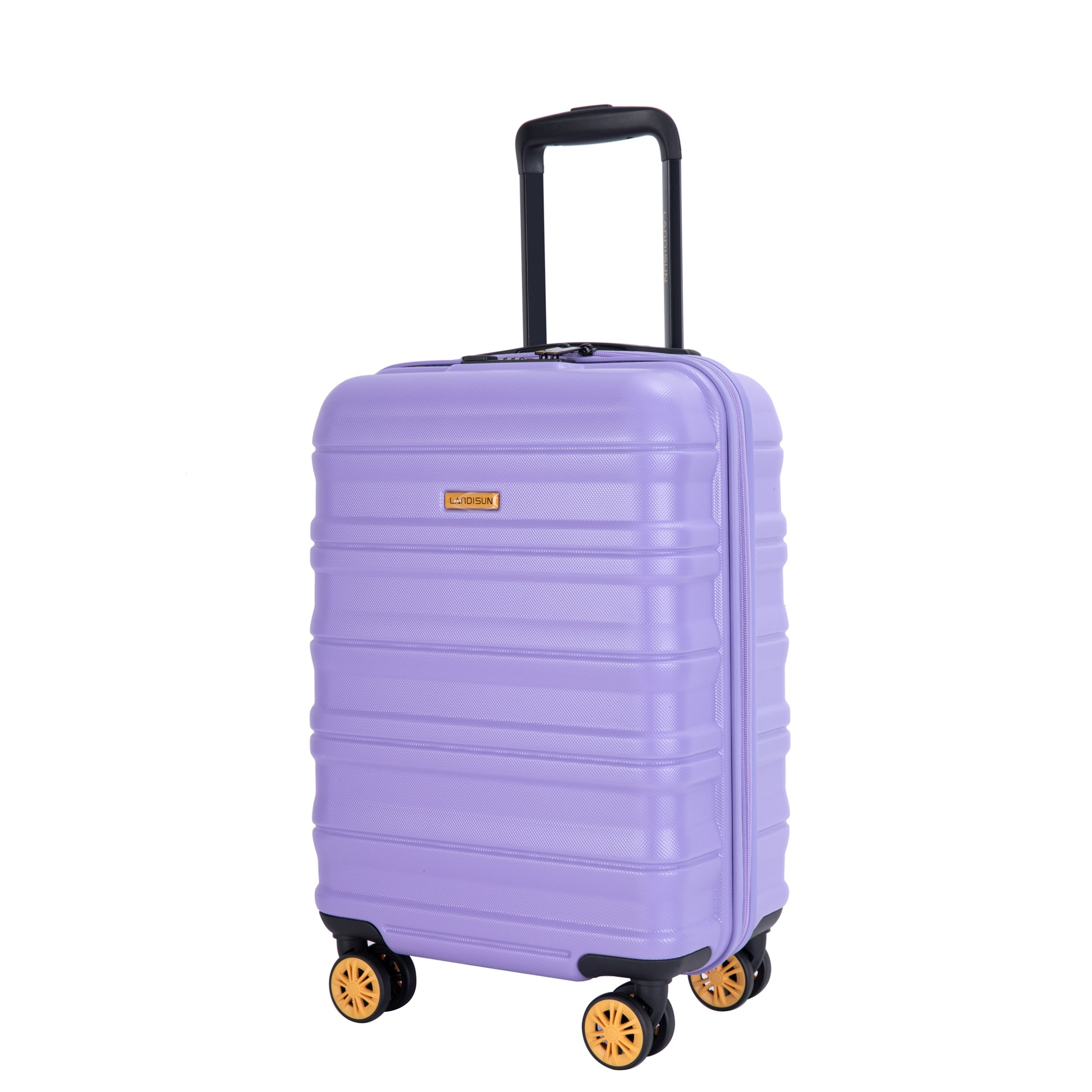 Carry On Luggage Airline Approved18.5" Carry On light purple-abs+pc