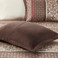 5 Piece Jacquard Quilt Set With Throw Pillows Red King Cal King King Red Cotton