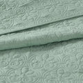 Reversible Bedspread Set Seafoam King Seafoam Cotton