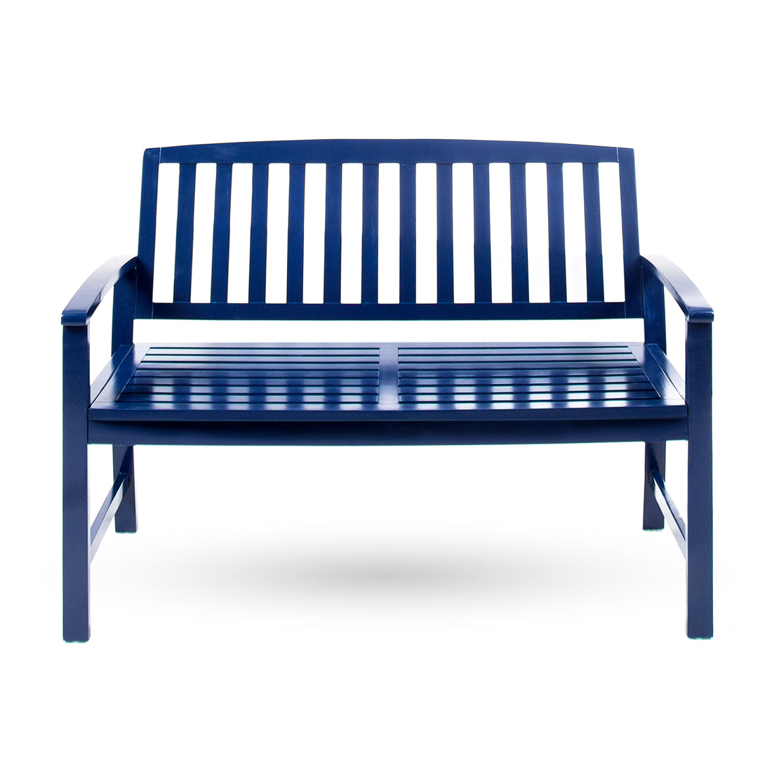 Loja Bench Blue Acacia Wood