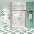 Glass Shower Door, Sliding Door, With 5 16