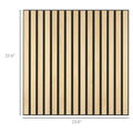 Homcom 4 Pack 3D Faux Wood Wall Panels, 24