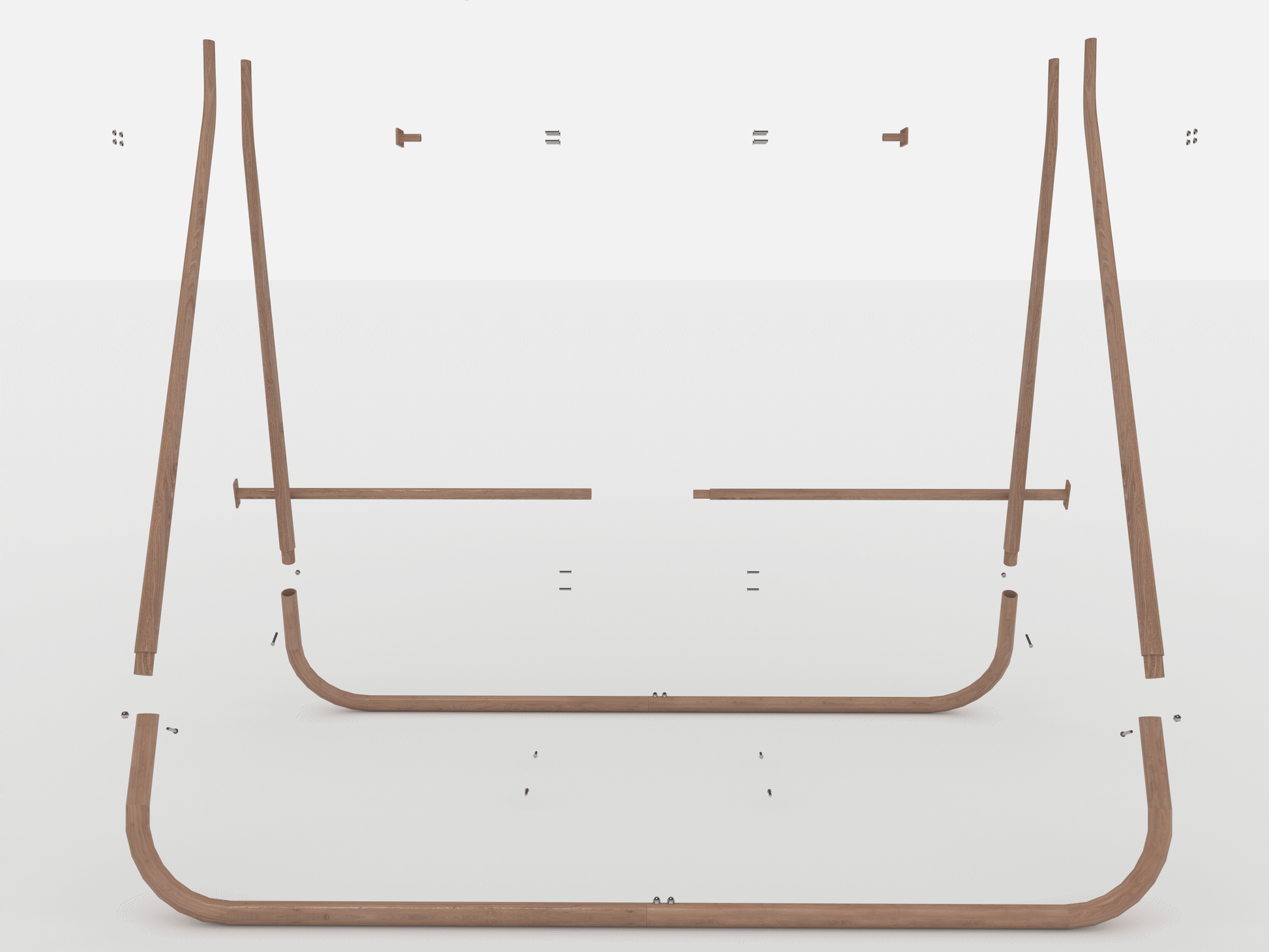 Hammock Swing Chair With Stand For Indoor,Outdoor, Anti Rust Wood Colored Frame 570 Lbs Capacity With Cushion Oversized Double Hammock Chair For Patio Balcony Bedroom Ban On Old W1132P155978 Gold Brown Rattan Metal