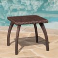 Honolulu Brown Side Table Brown Rattan