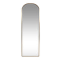 Length Mirror Antique Brass Mdf