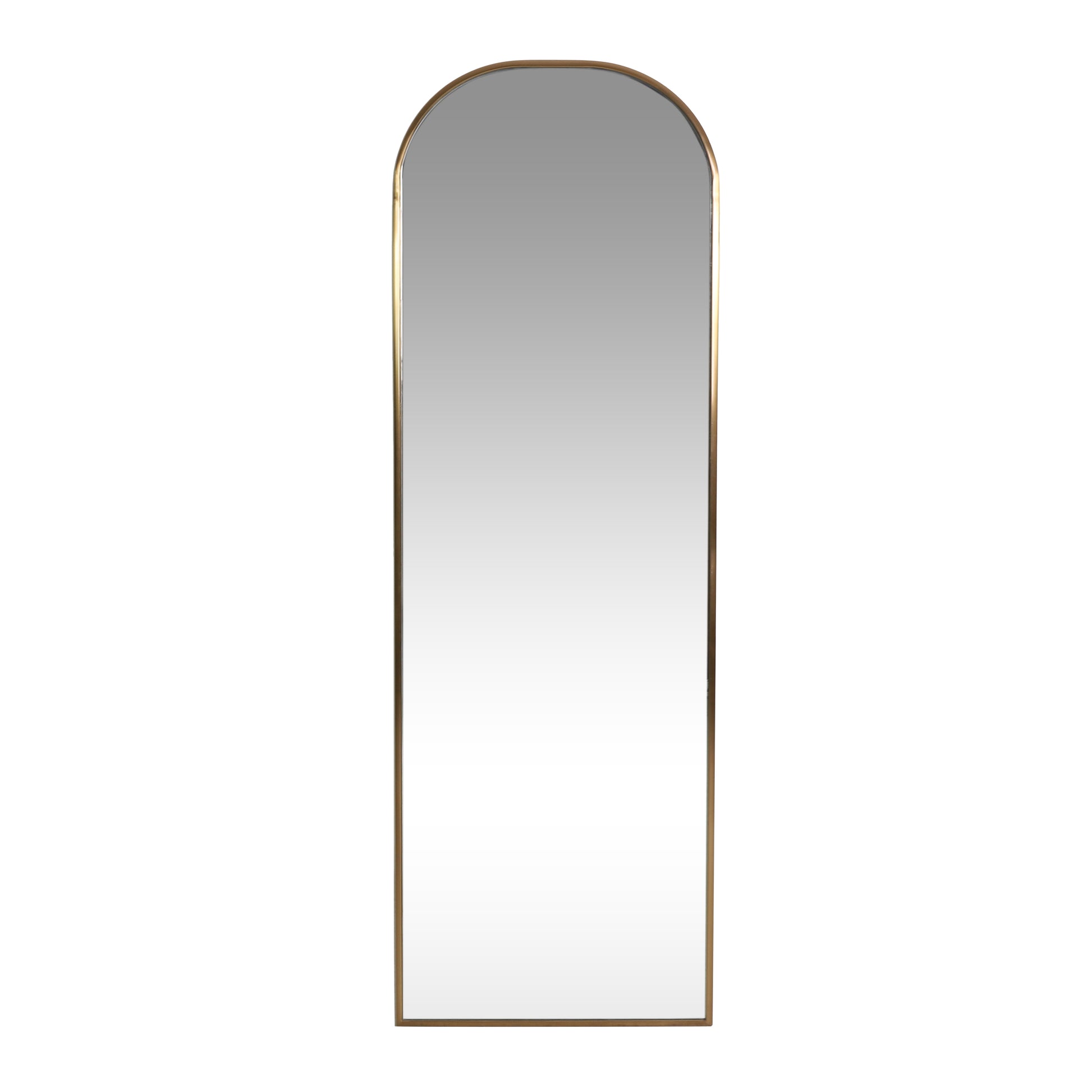 Length Mirror Antique Brass Mdf