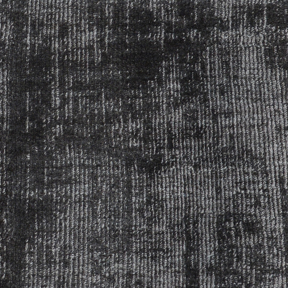 Arlo 2 X 3 Area Rug, Charcoal Gray Viscose, Handcrafted, Non Reversible Gray Viscose