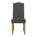 Dining Chair Charcoal Fabric