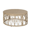 Bruce Coffee Table - Brown Rattan