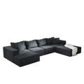 Modern Upholstered Sectional Sofa Couch Set,Modular 132