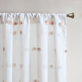 Pom Pom Embellished Curtain Panel Only 1 Pc Panel Multicolor Polyester