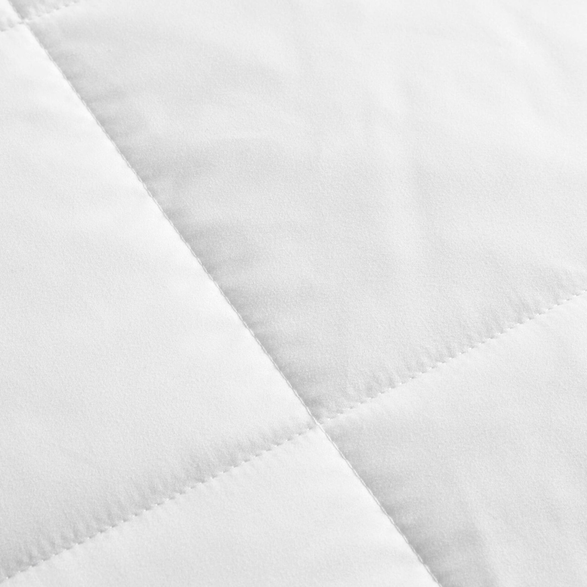 Down Alternative Blanket White Full Queen White Polyester