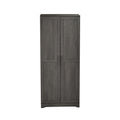 Delaney 2 Door Wardrobe Grey Mdf