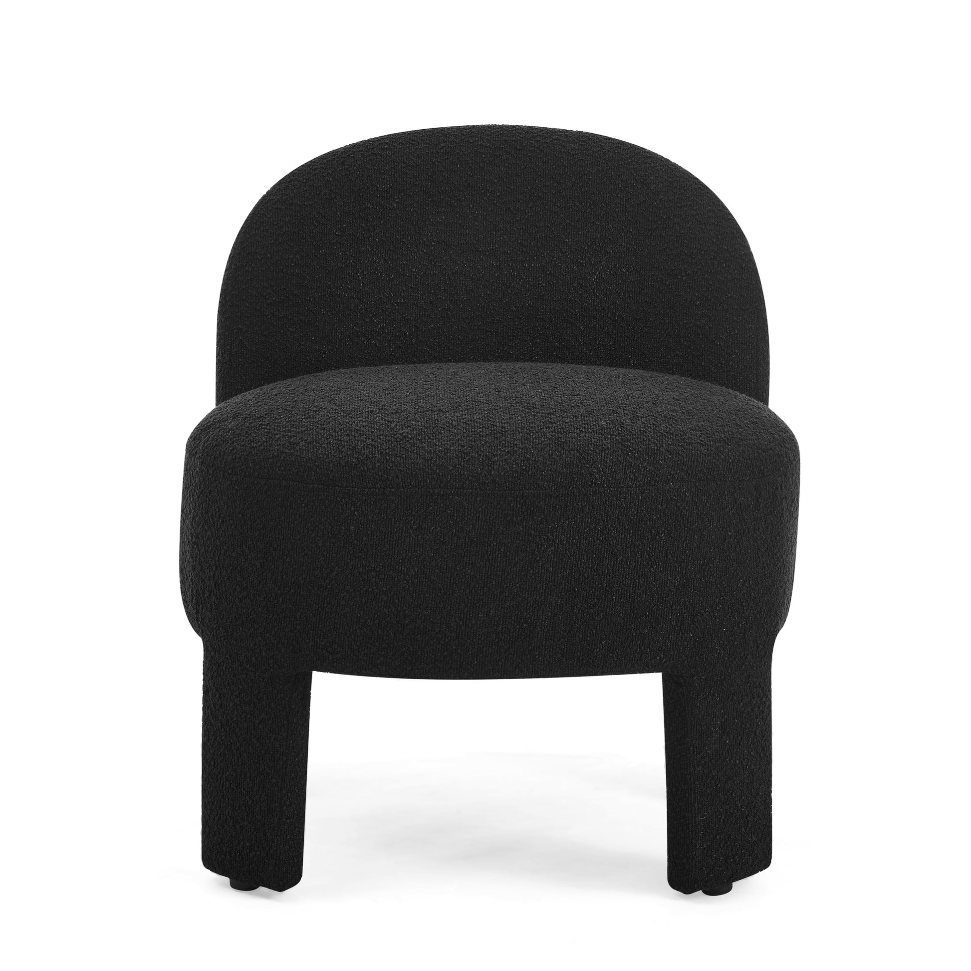 Hoop Gauze Lounge Chair With Soft Cushion And Backrest, Need To Be Assembled, Suitable For Living Room Bedroom Dining Room Black 24.5"*28.75"*28.75" Black Foam