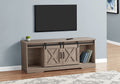 Tv Stand, 60 Inch, Console, Media Entertainment Center, Storage Cabinet, Living Room, Bedroom, Brown Laminate, Transitional Taupe 80 89 Inches Particle Board