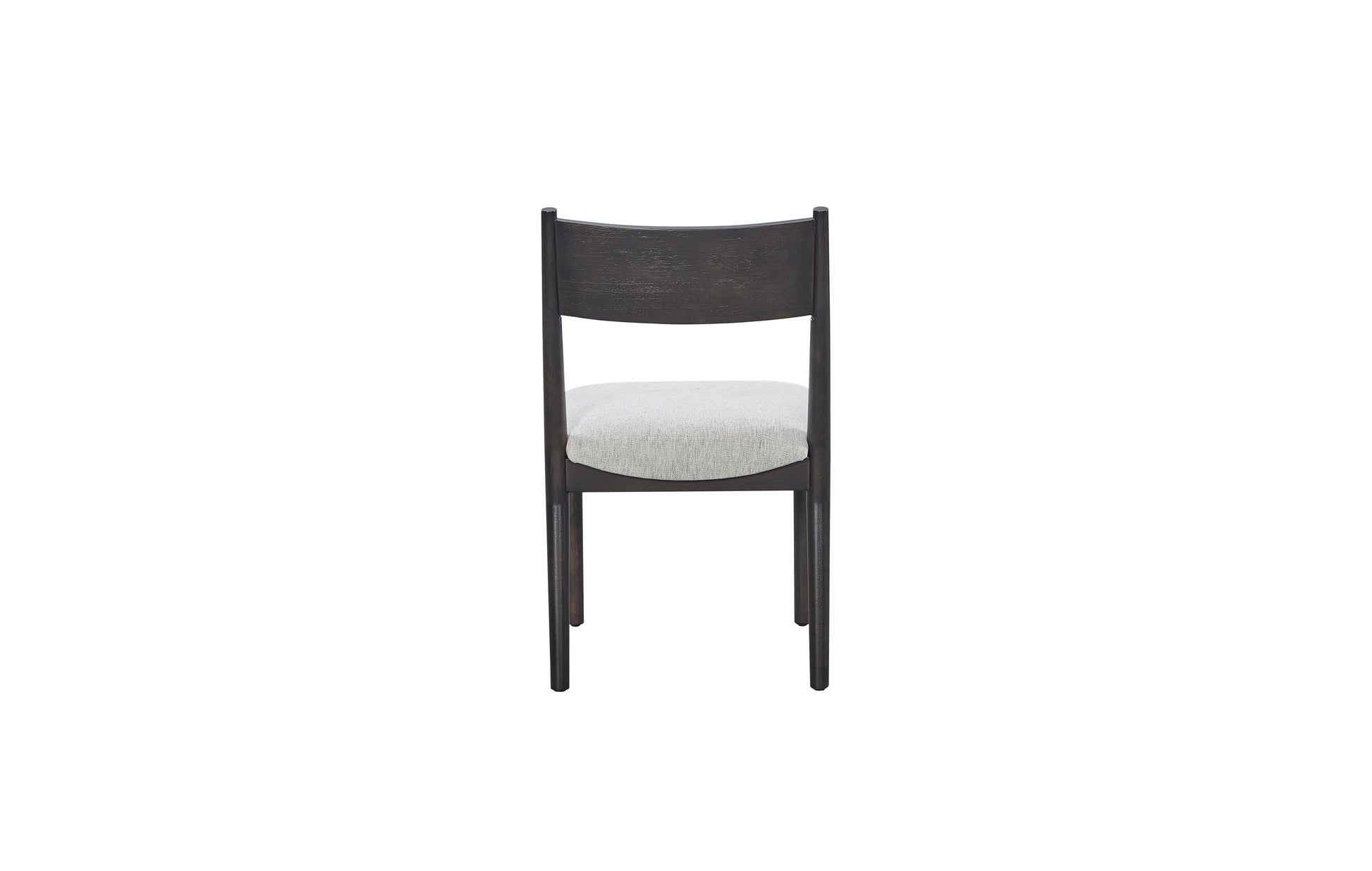 Peppercorn Cresent Chair Set Of 2 Black Solid Wood Mdf