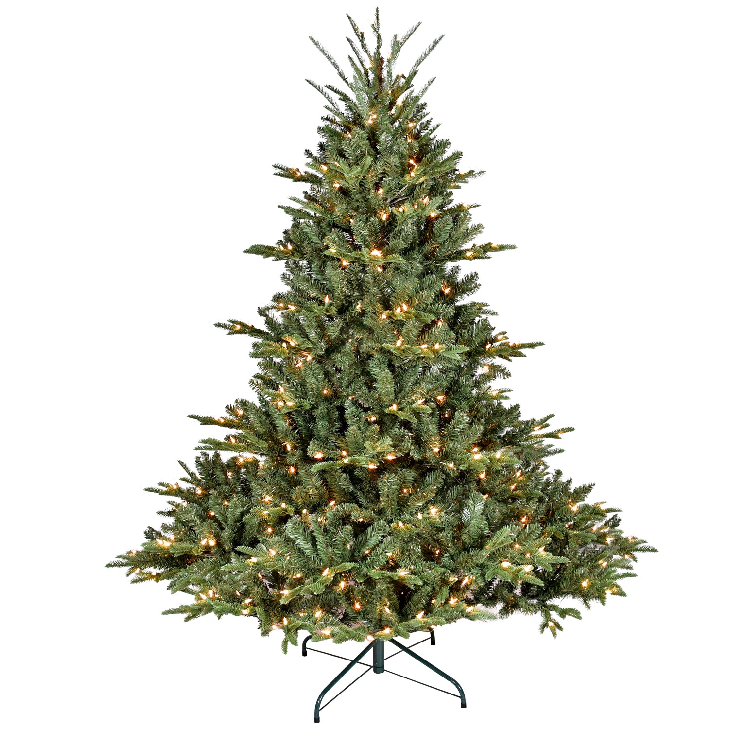 7Ft Christmas Tree Simulate Nature Advanced Materials Premium Hinged Spruce Artificial Douglas Firs Tree, Christmas Holiday Party Atmosphere Decoration Year Celebration Pe Pvc Xmas Tree Green