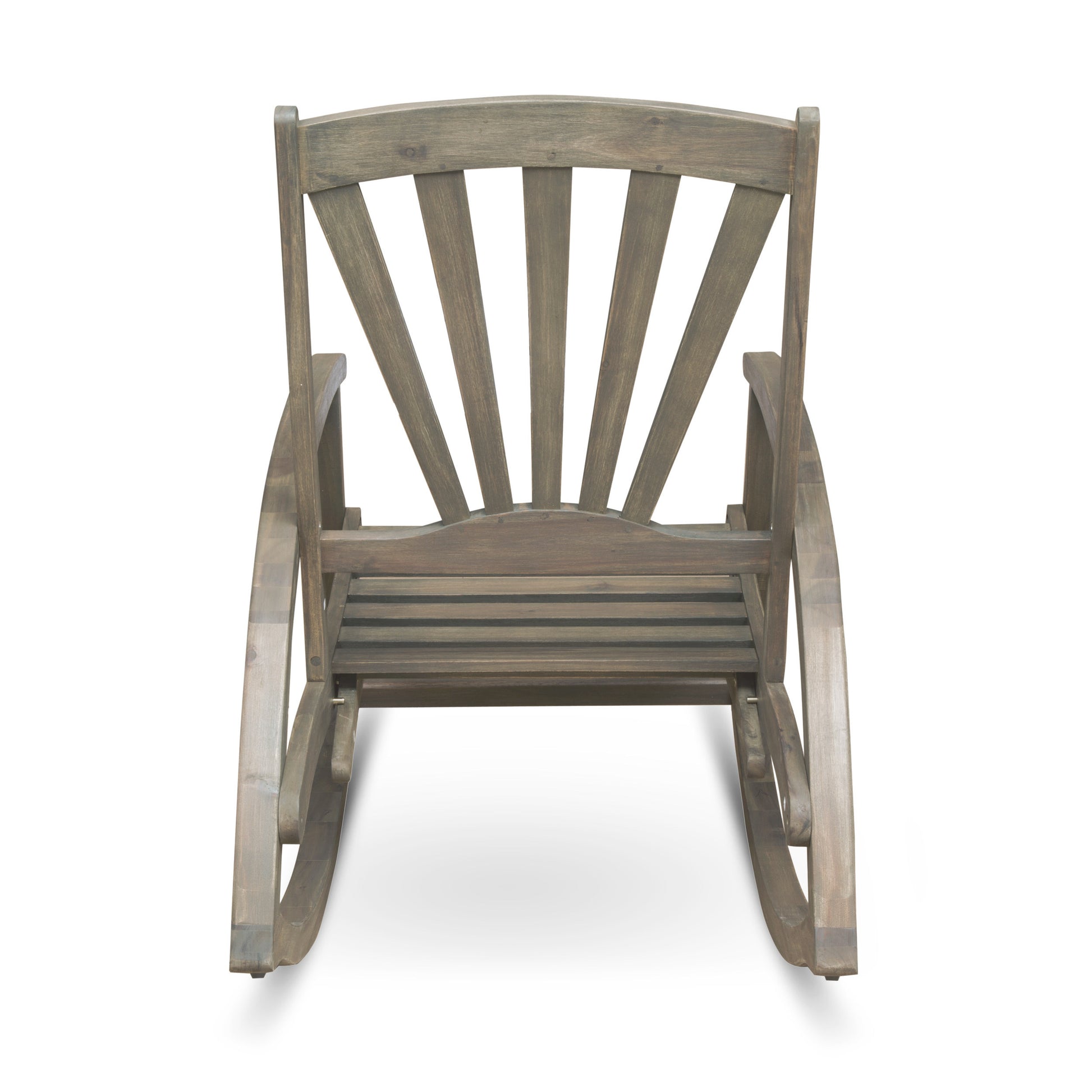 Sunview Reclining Rocking Chair Grey Wood