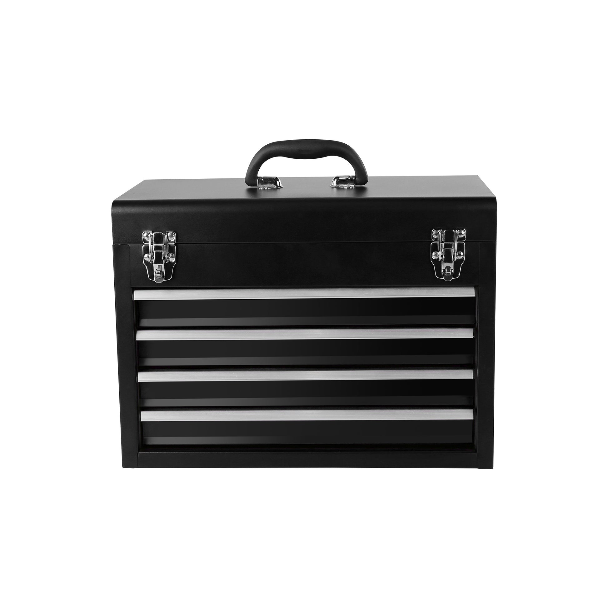 Rolling Garage Workshop Organizer Detachable 5 Drawer Tool Chest With Large Storage Cabinet, Detachable Tool Box Organizer Black Black Steel