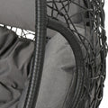 Kylie Hanging Basket Grey Only Basket ,Not Include A Hanging Stand Gray Rattan Waterproof Fabric Metal