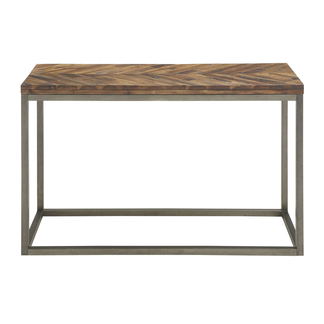 Lorenza Sofa Table Brown Brown Steel