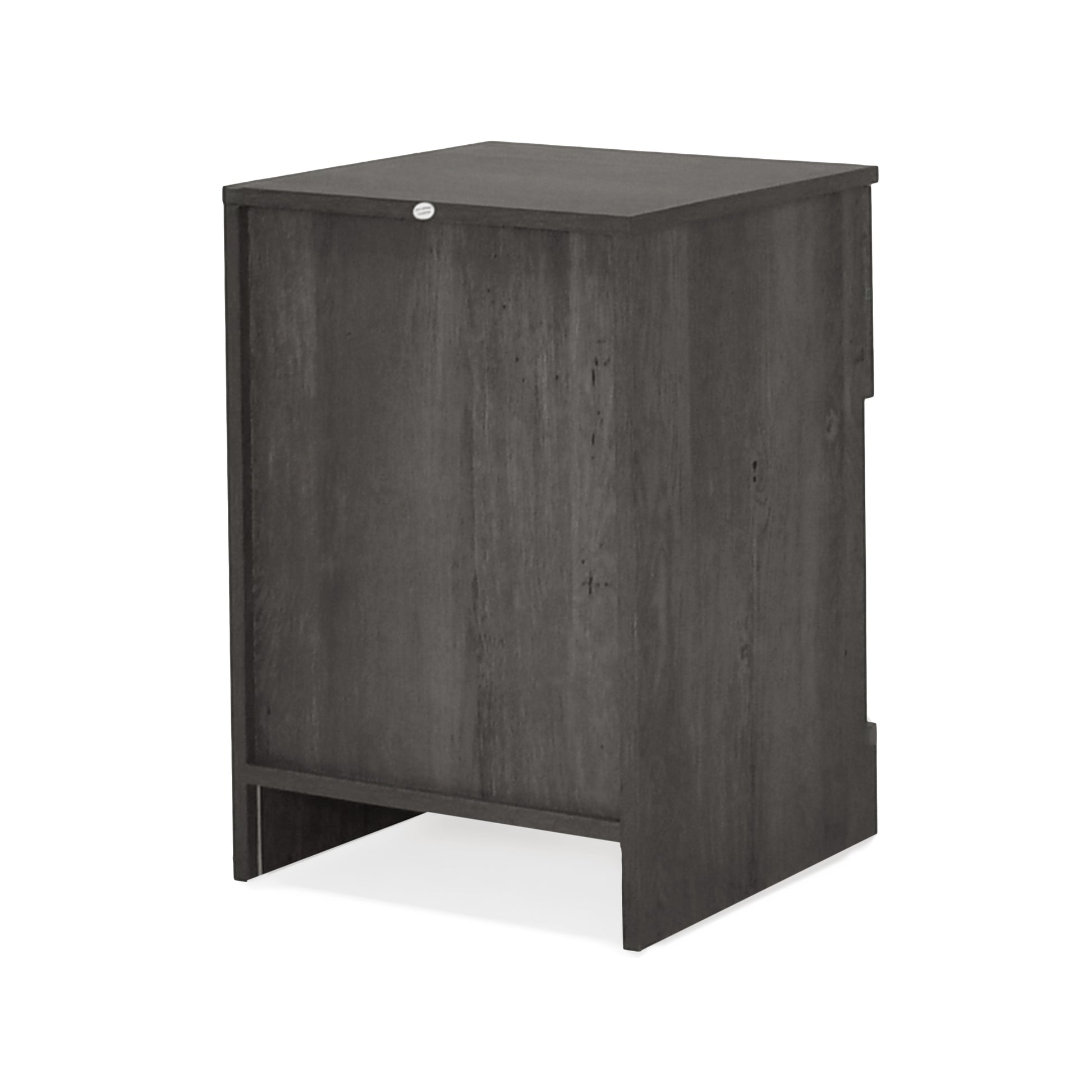 Delaney 1 Drawer Nightstand Grey Mdf