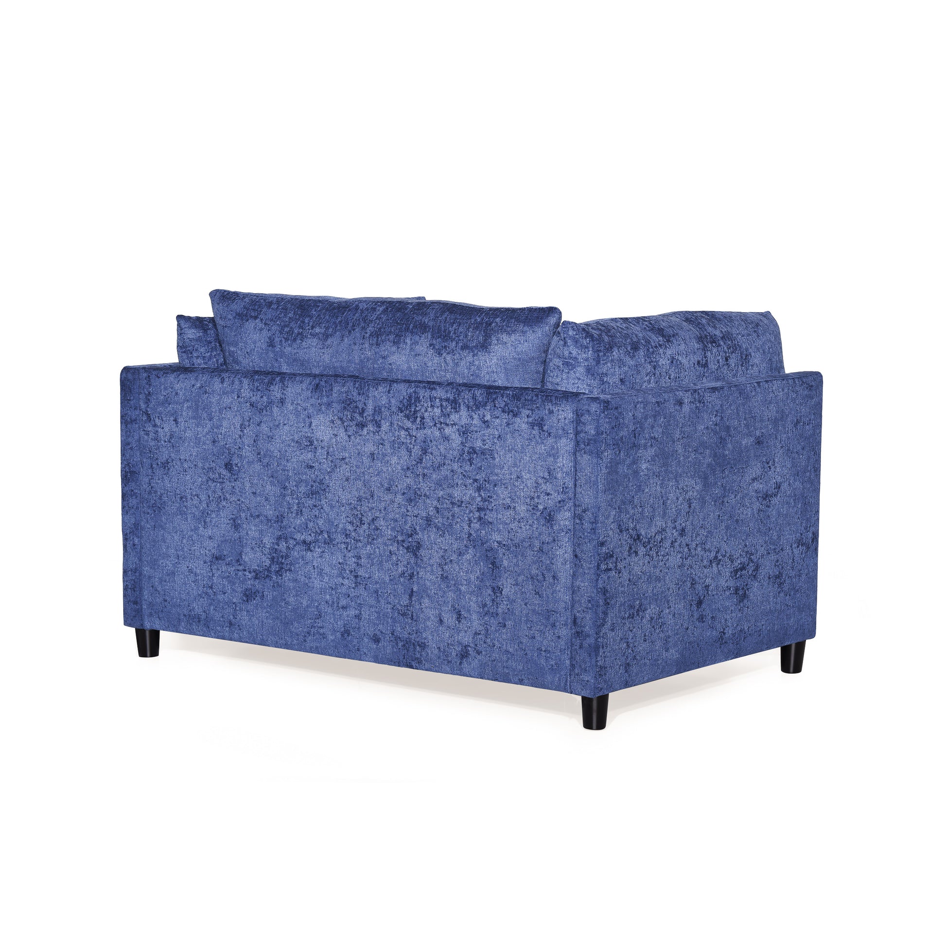 Club Chair Navy Blue Fabric