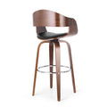 Bar Stool Black Pu