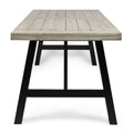 Bettina Dining Table Grey Acacia Wood