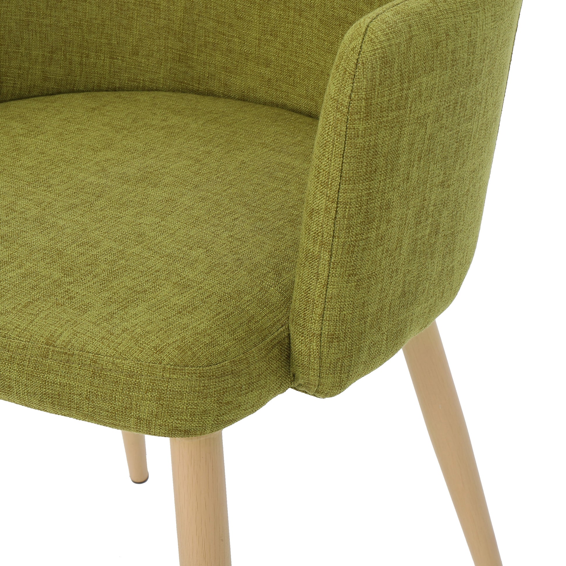 Dining Chair Green Fabric