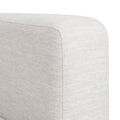 Club Chair Beige Fabric