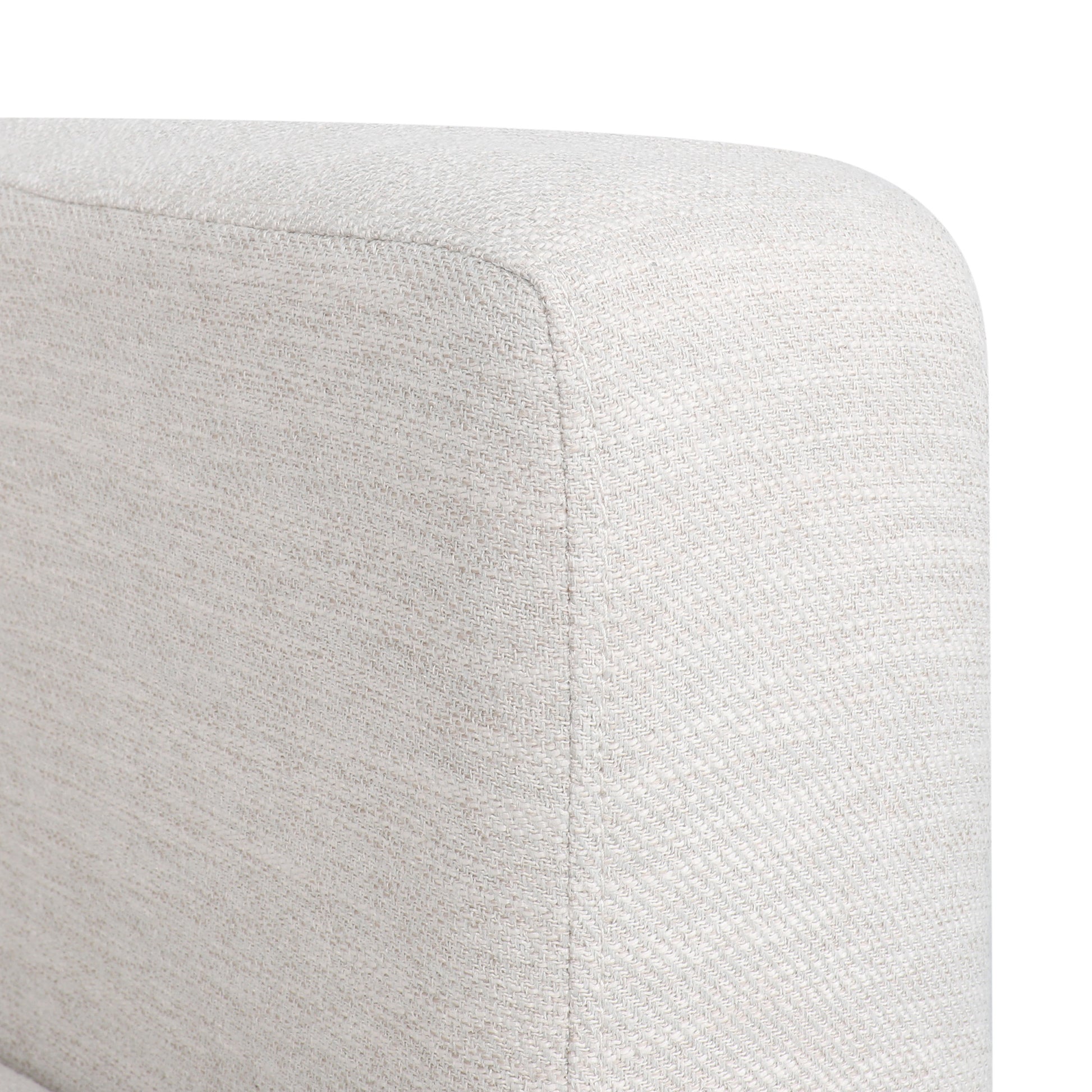 Club Chair Beige Fabric