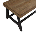 Ralston Lift Top Coffee Table Brown Brown Wood