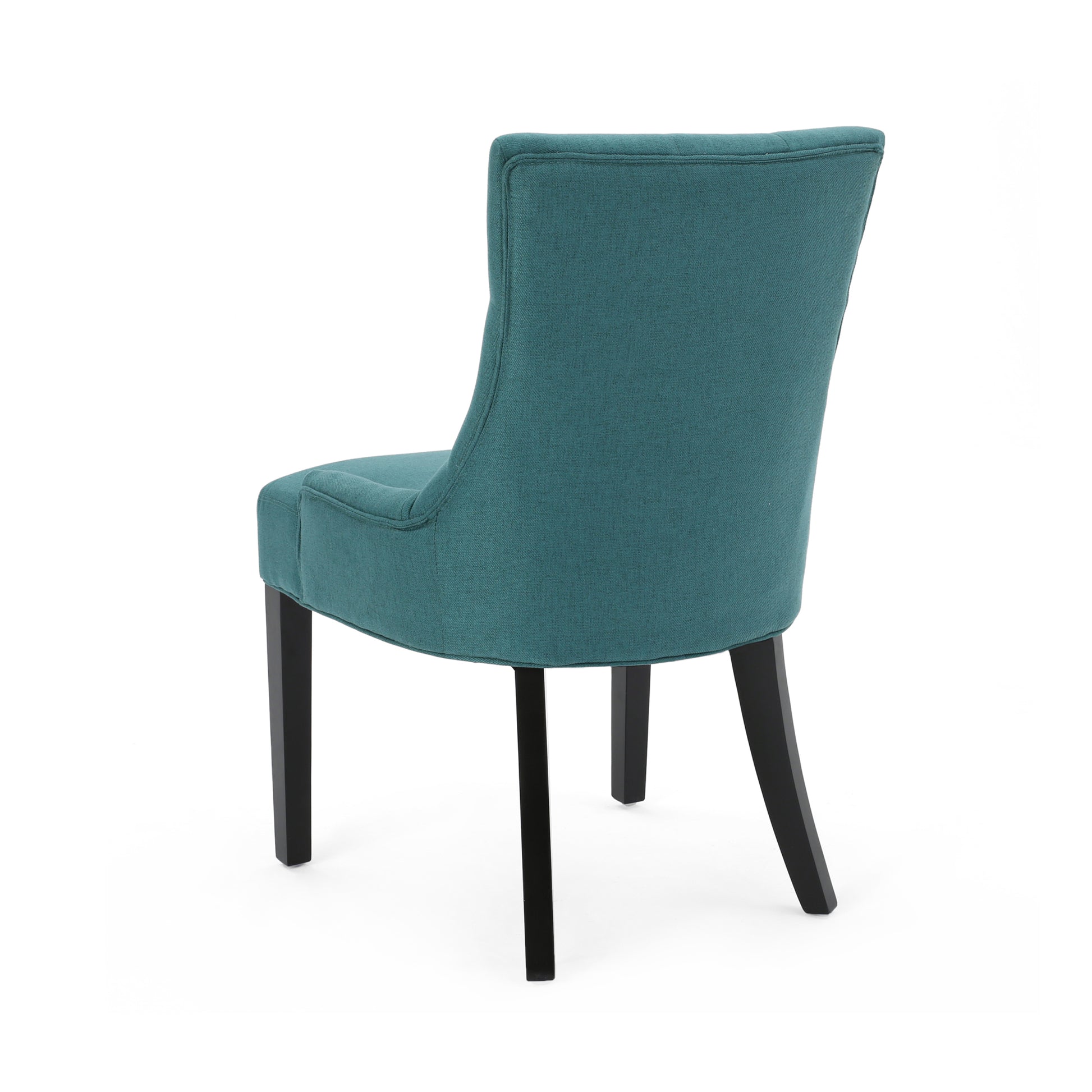 Cheney Dining Chair Kd Set Of 2 - Teal Fabric