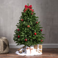 4.5 'Norway Hinged Tree 663 Tips,Dia:40 Green Pvc