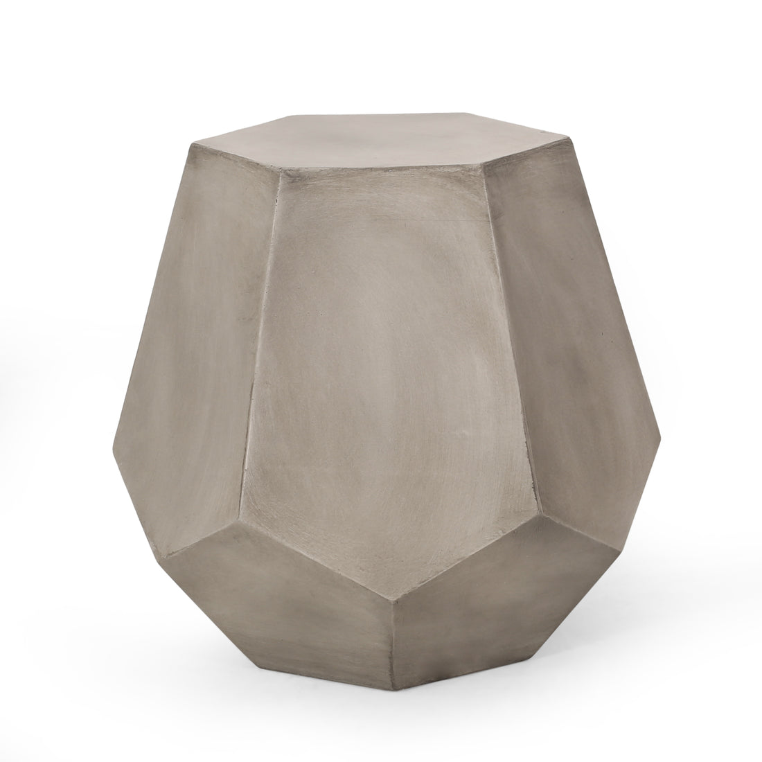 Calgary Side Table - Light Grey Magnesium Oxide