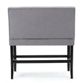 Barstool Light Grey Fabric