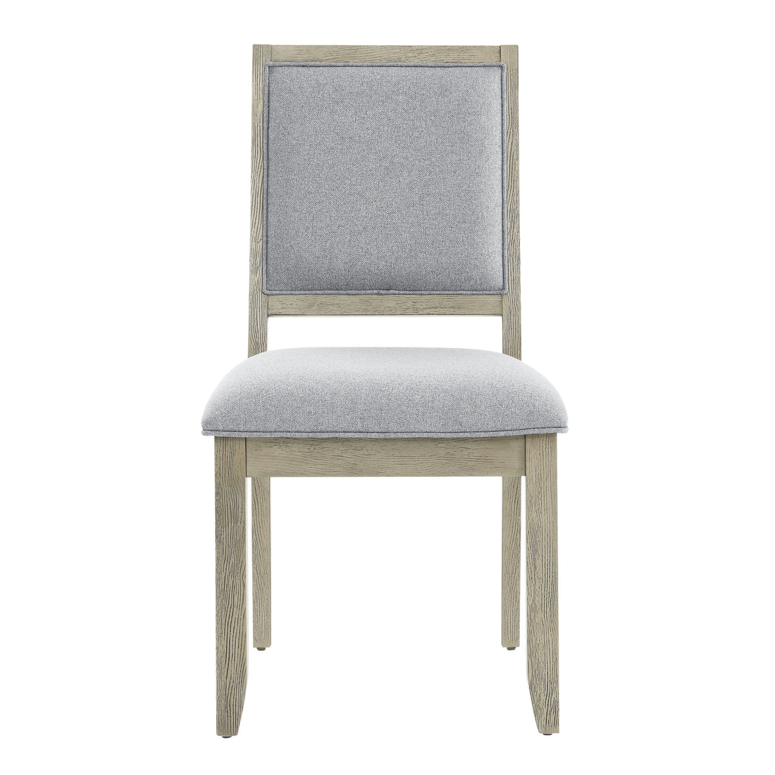 Carena Side Chair Set Of 2 Gray Brown Wood