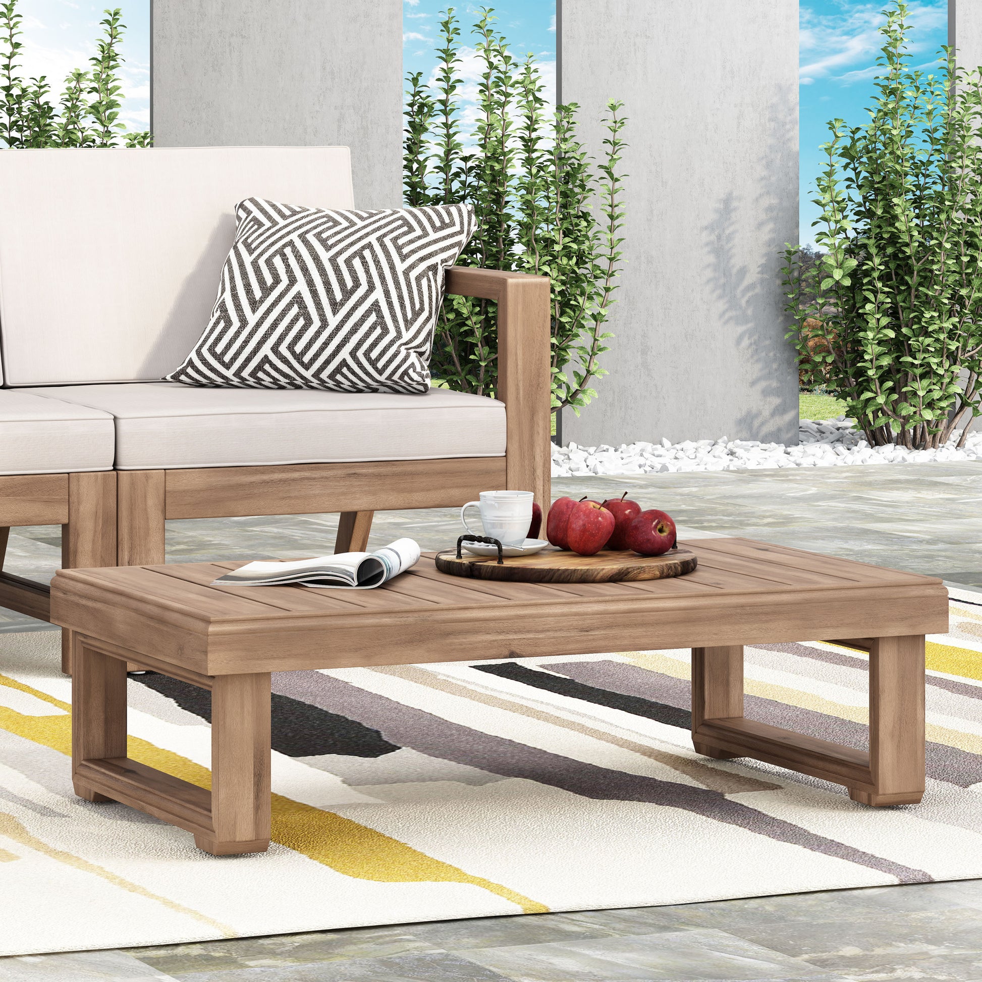 Westchester Coffee Table Brown Wood