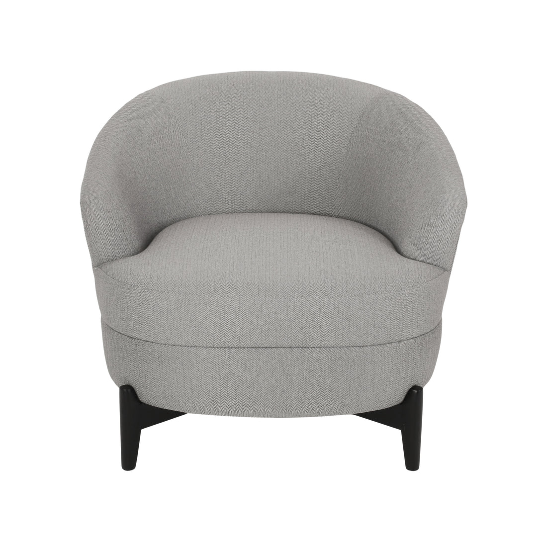 Club Chair Gray Fabric