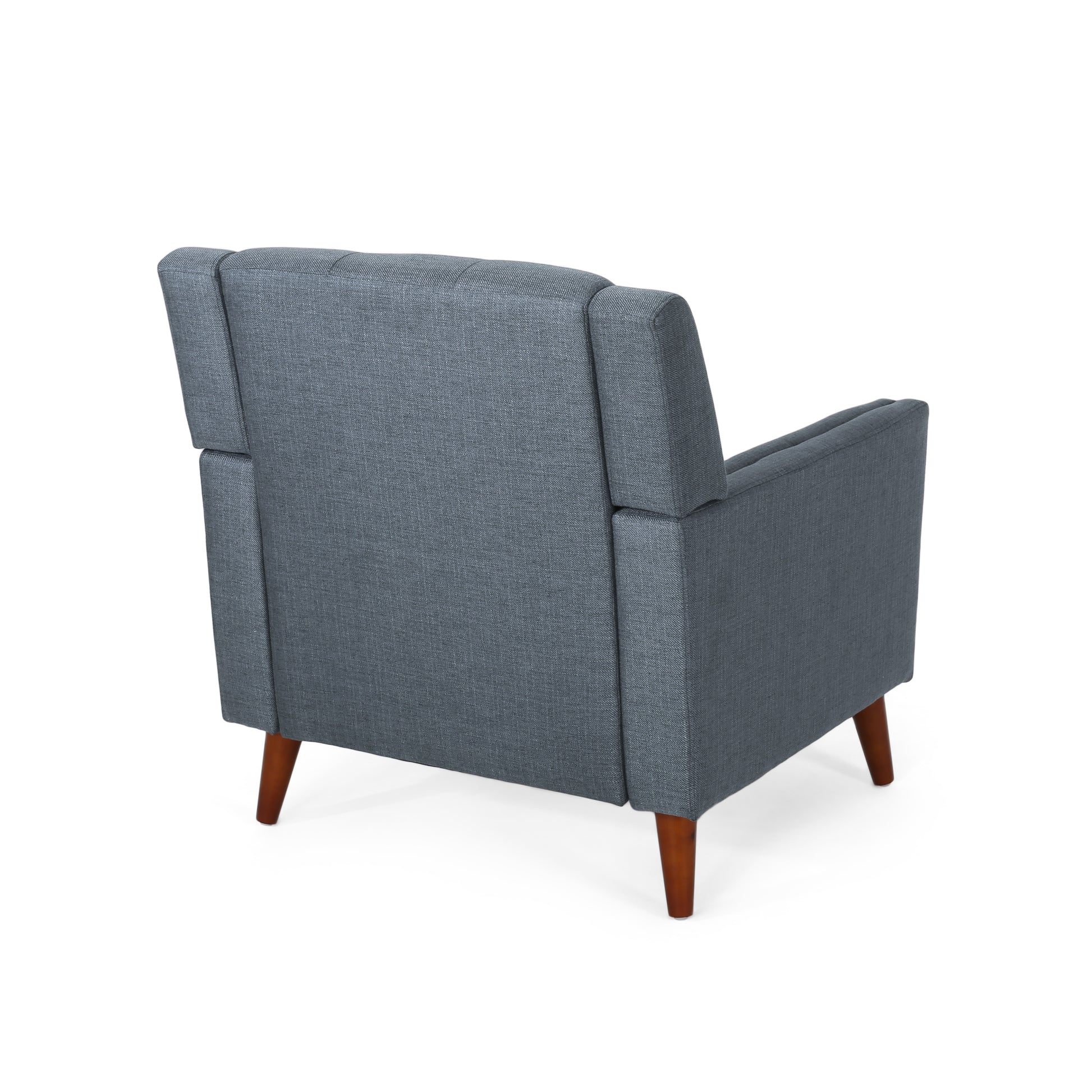 Greenmont Upholstered Armchair Dark Grey Fabric