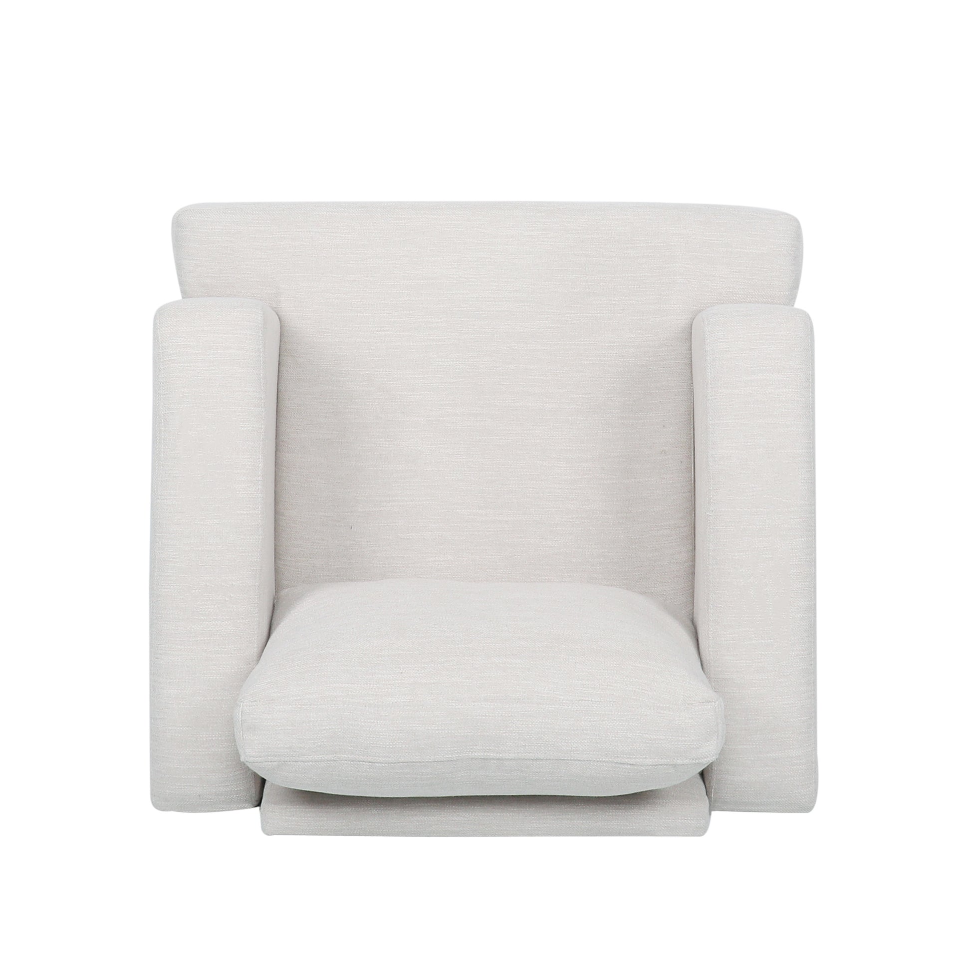 Club Chair Beige Fabric
