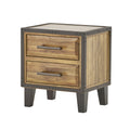 Brighton Collection Night Std 2 Drw Natural Acacia Wood