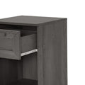 Delaney 1 Drawer Nightstand Grey Mdf