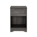 Delaney 1 Drawer Nightstand Grey Mdf