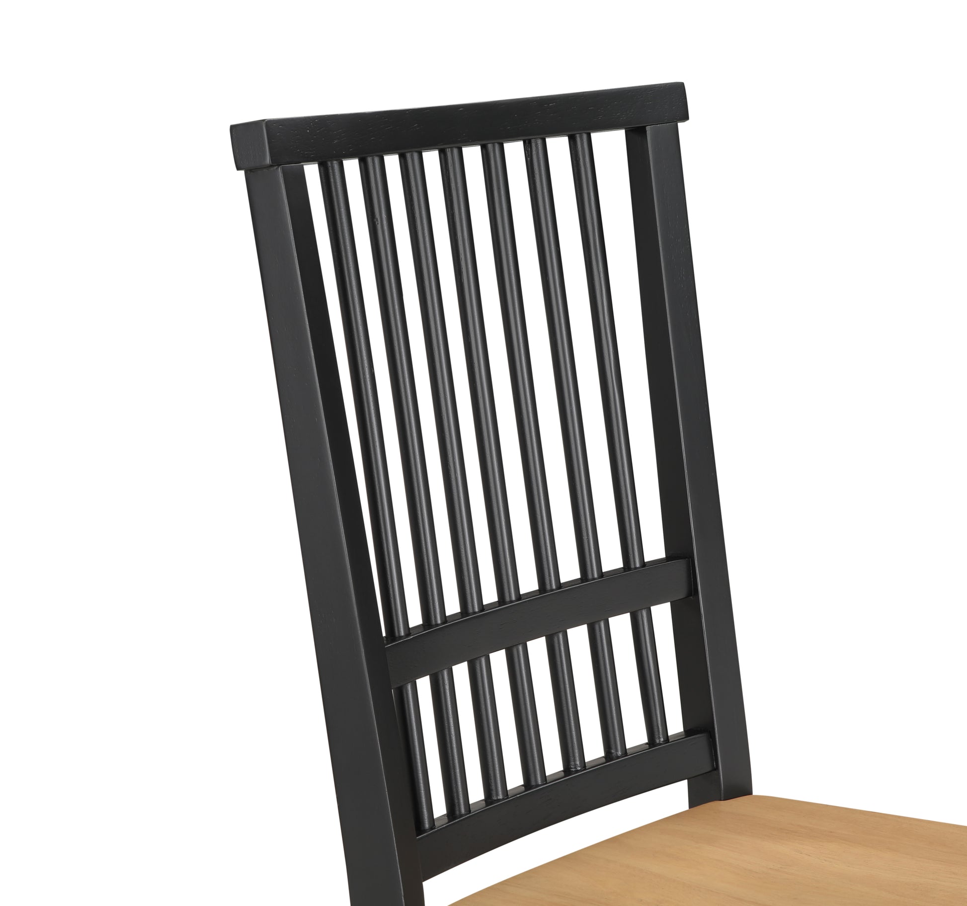 Magnolia Side Chair Set Of 2 Black Black Wood