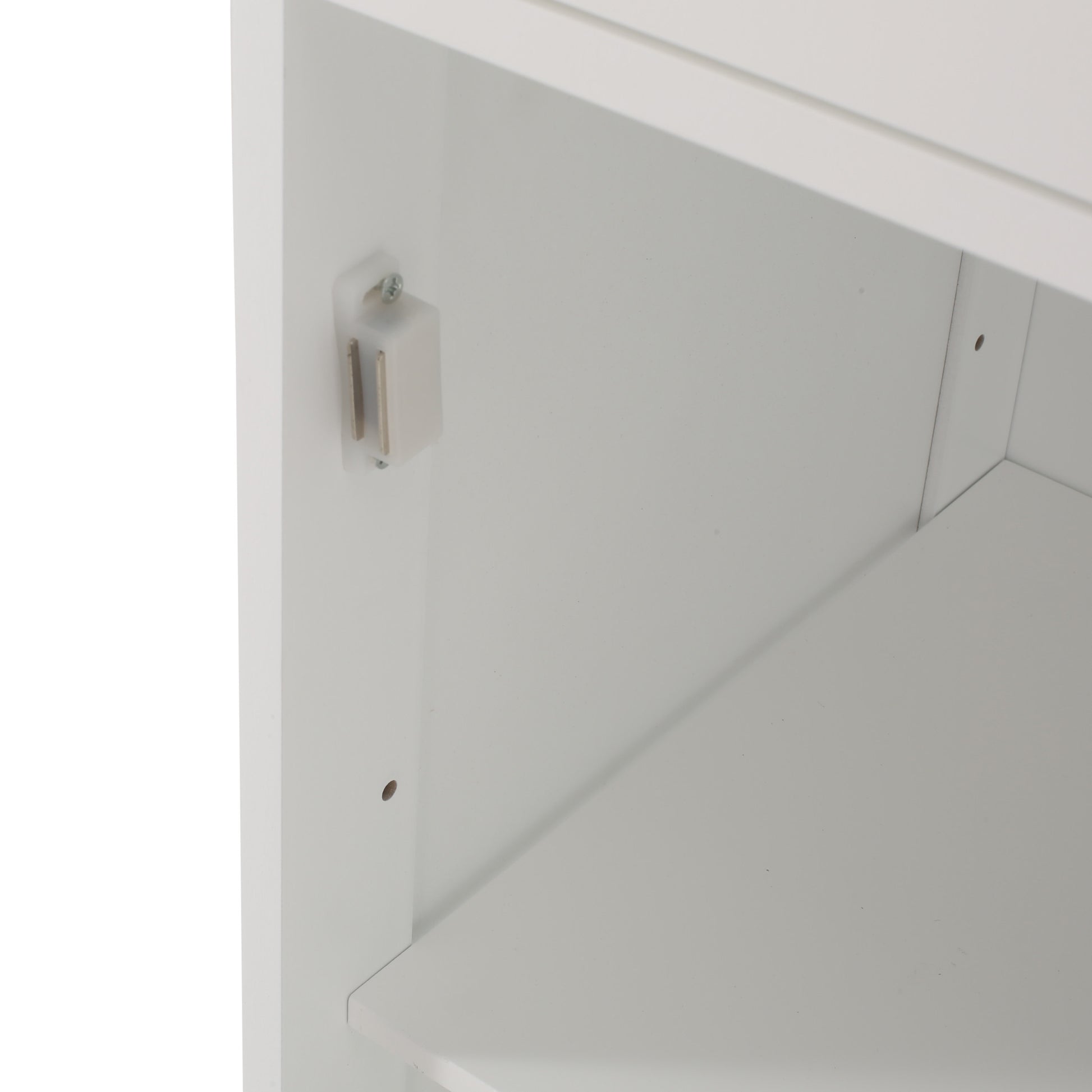 Bathroom Cabinet White Mdf